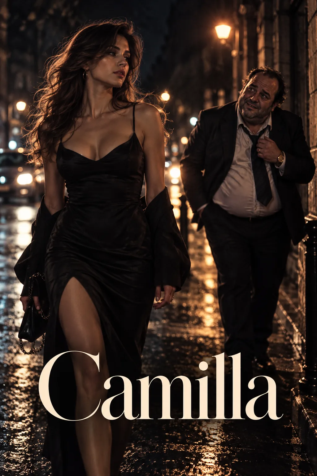 Camilla and the man observing her
