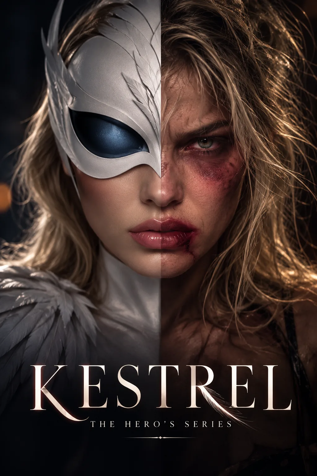 Kestrel, divided between her public mask and private anguish